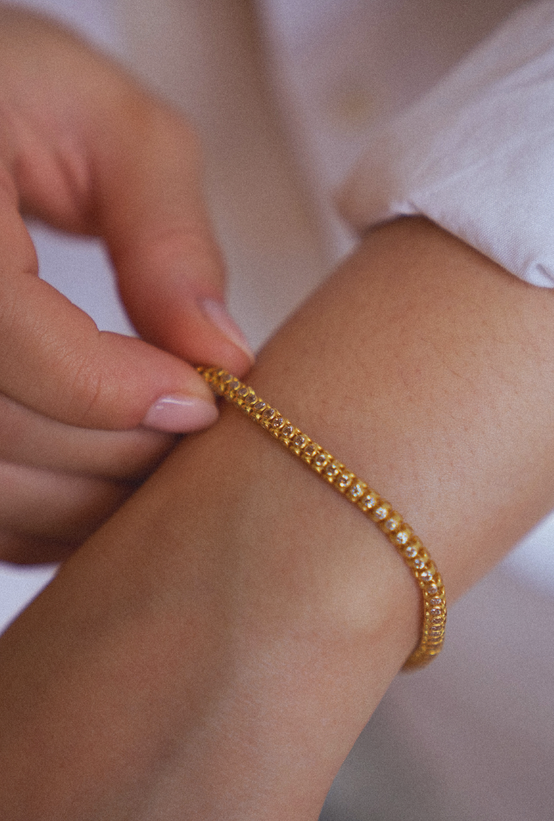 Diamond Rope Tennis Bracelet