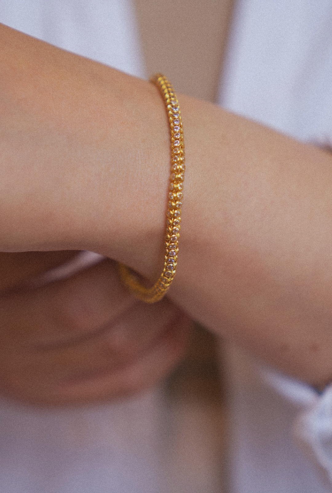 Diamond Rope Tennis Bracelet