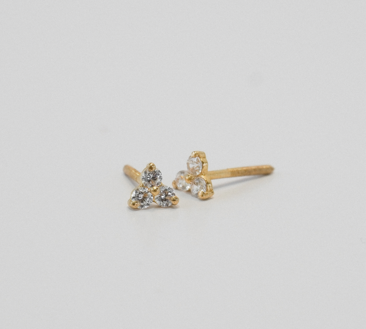 Trio Diamond Studs