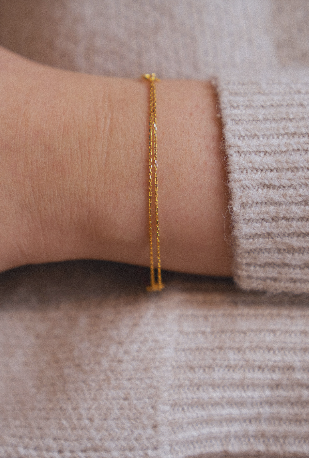 Diamond Letter Bracelet