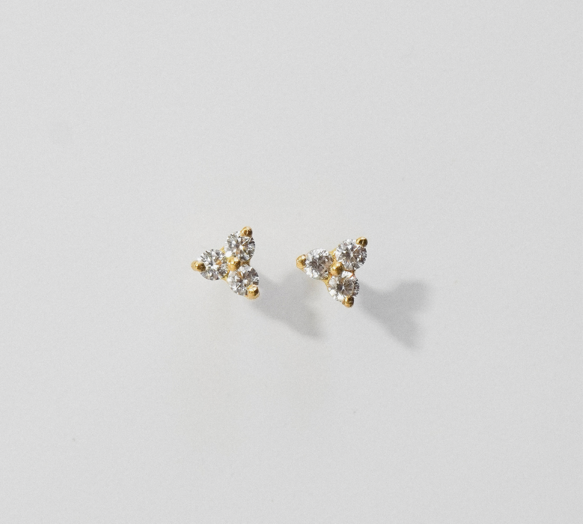 Trio Diamond Studs