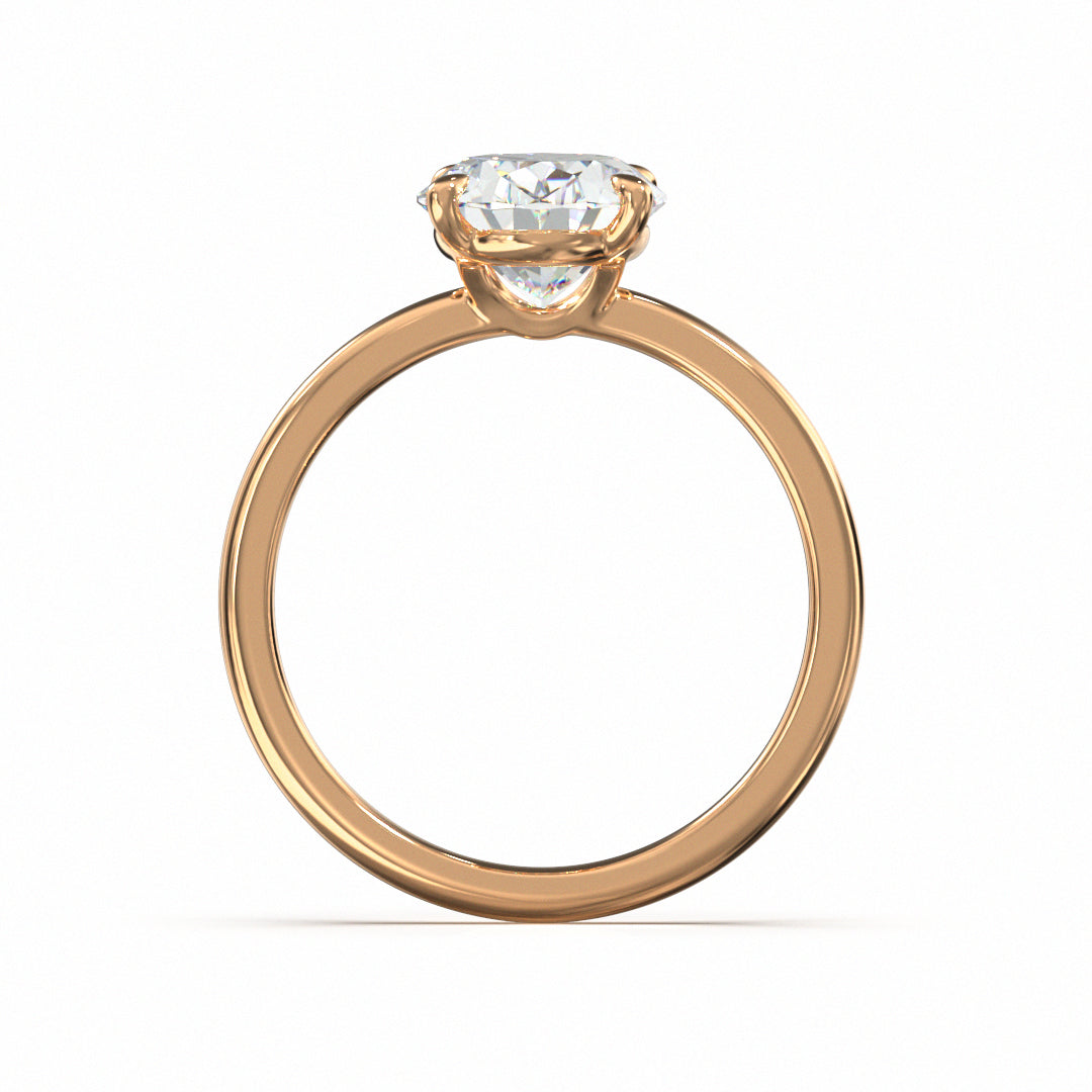 Oval Cut Classic Engagement Ring