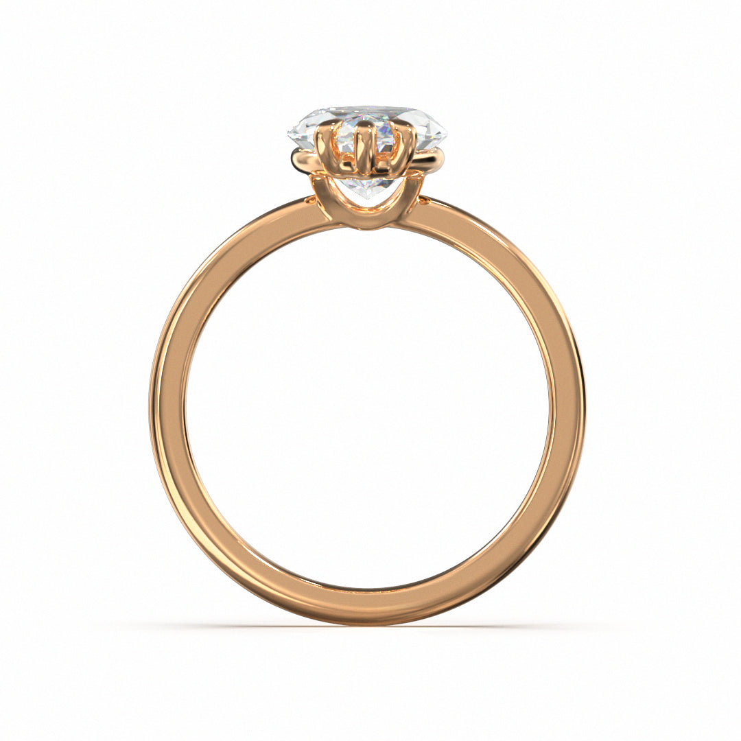 Marquise Cut Classic Engagement Ring