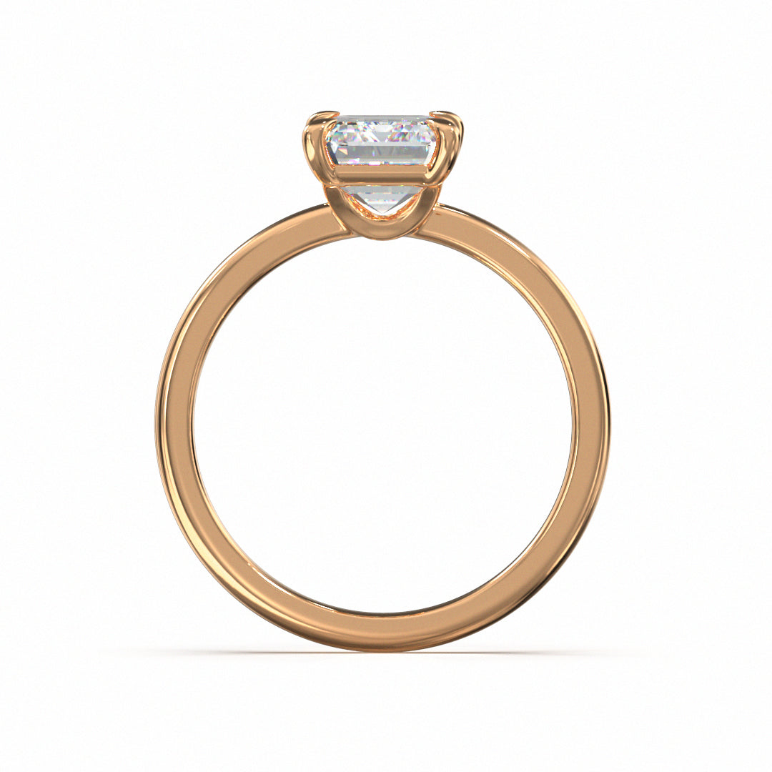 Emerald Cut Classic Engagement Ring