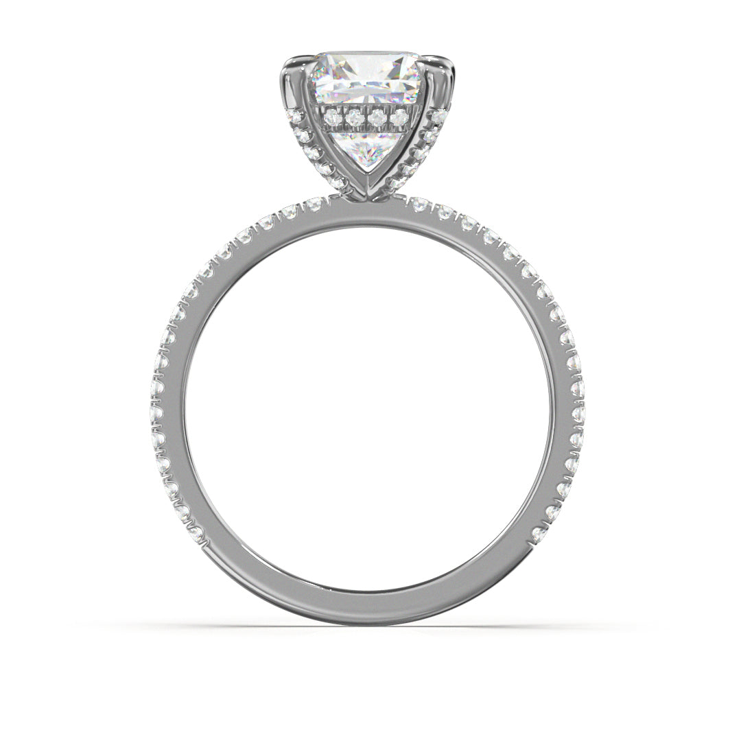 Cushion Cut Twilight Engagement Ring