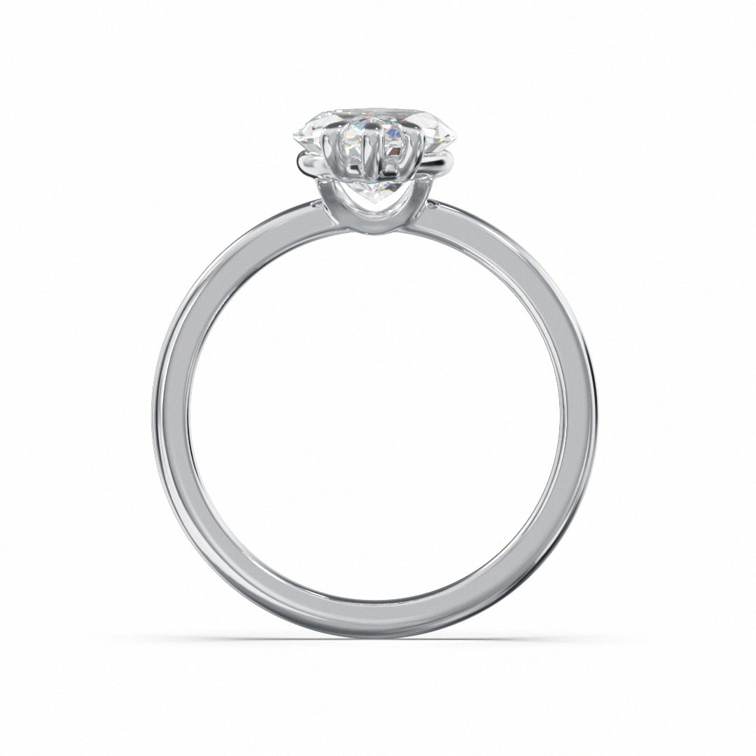 Marquise Cut Classic Engagement Ring