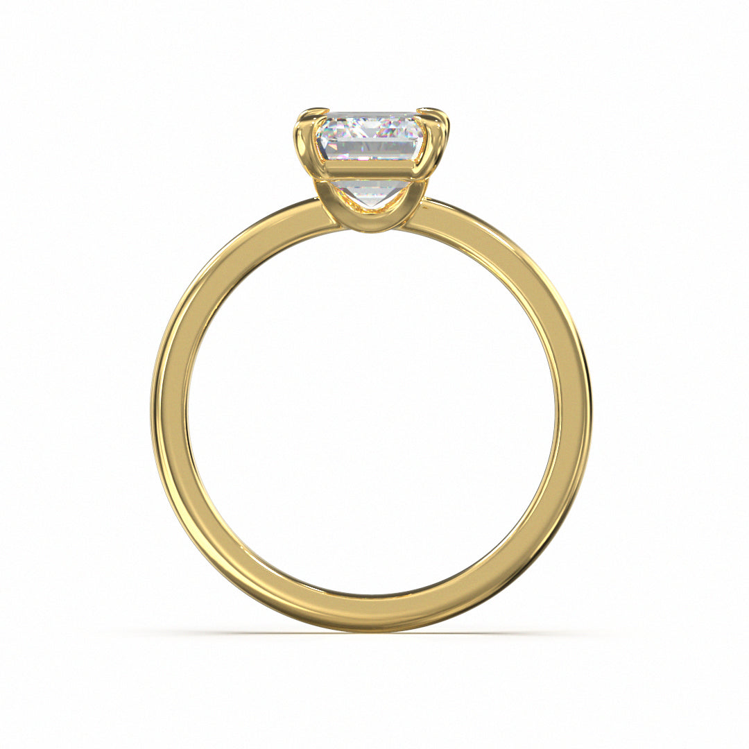 Emerald Cut Classic Engagement Ring