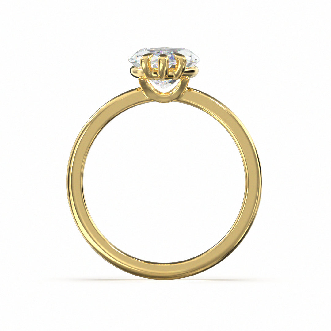 Marquise Cut Classic Engagement Ring