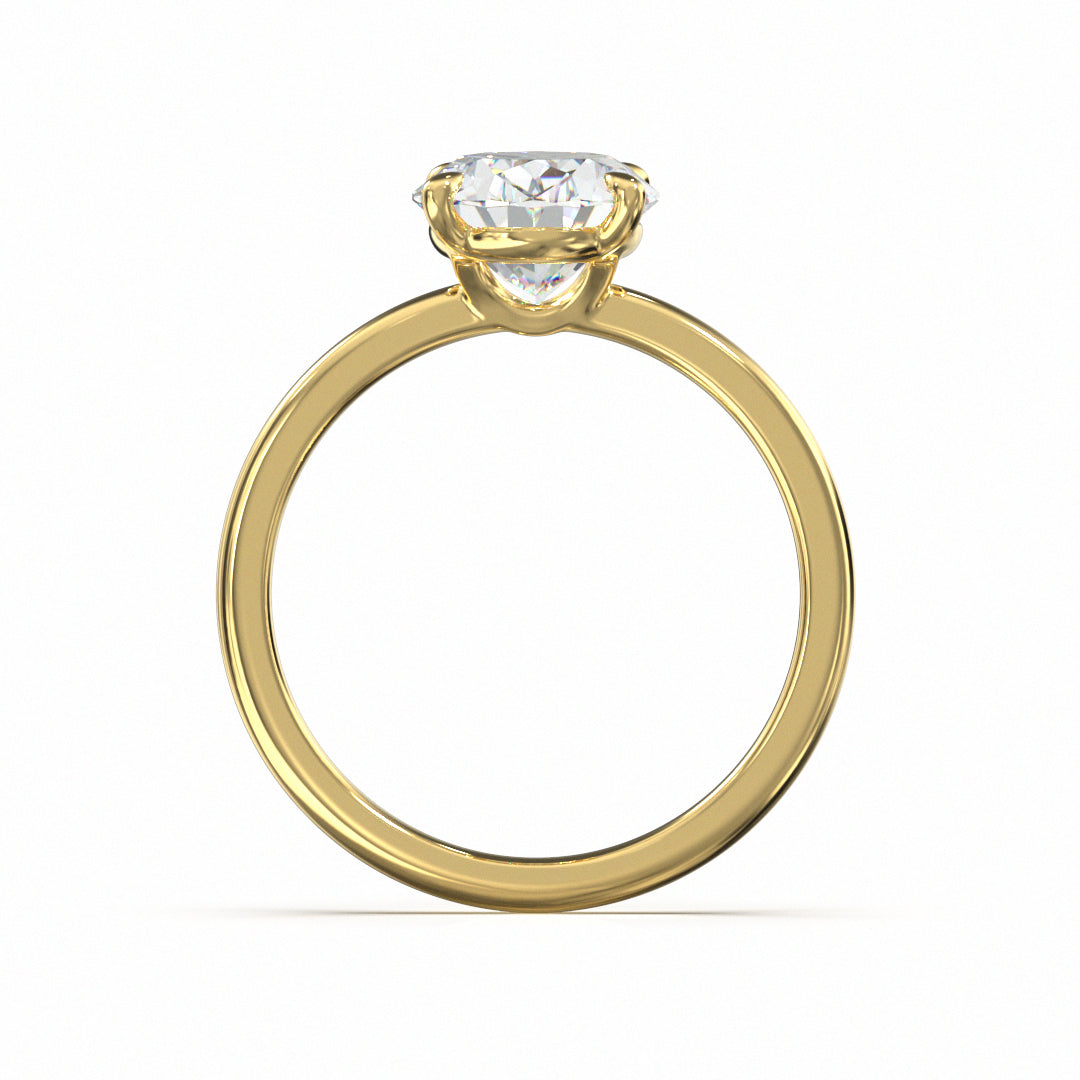 Oval Cut Classic Engagement Ring