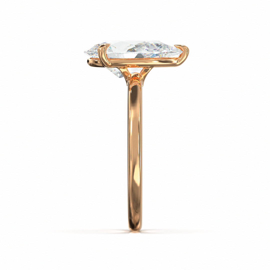 Pear Cut Classic Engagement Ring