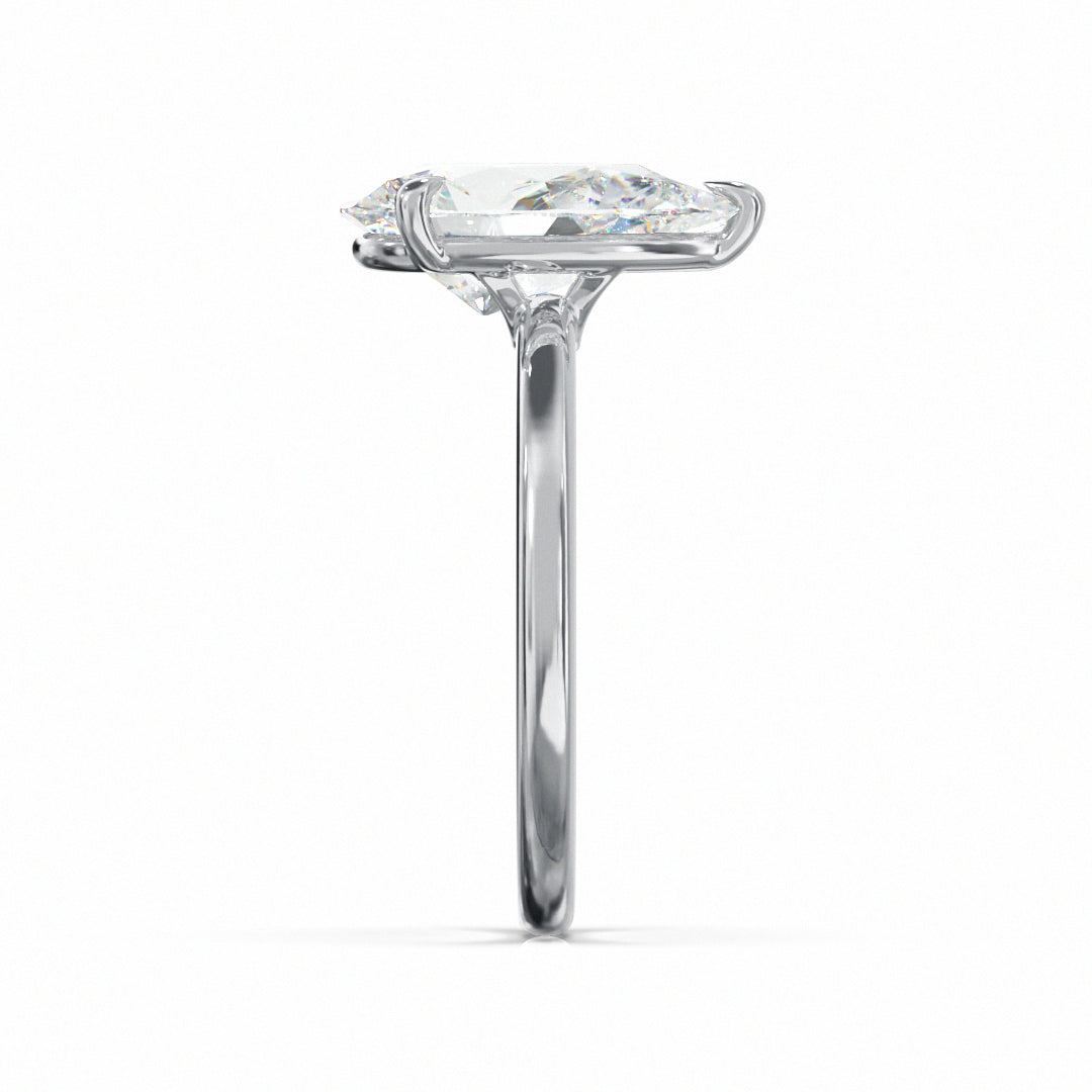 Pear Cut Classic Engagement Ring