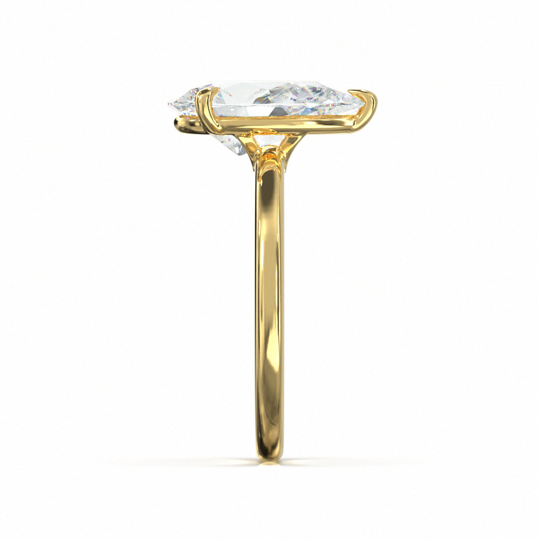 Pear Cut Classic Engagement Ring