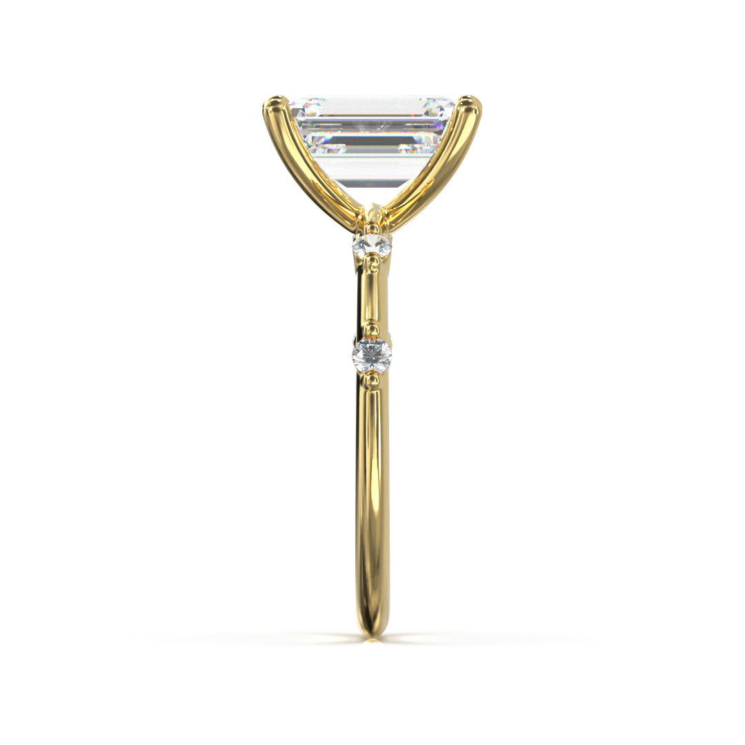 Radiant Cut Regal Engagement Ring