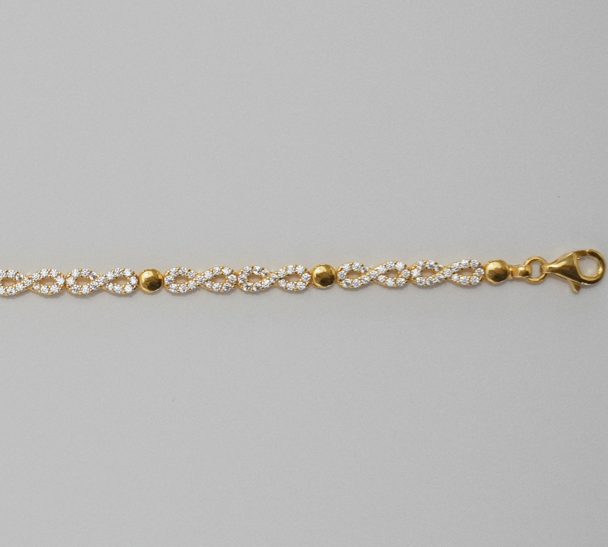 Infinity Diamond Tennis Bracelet