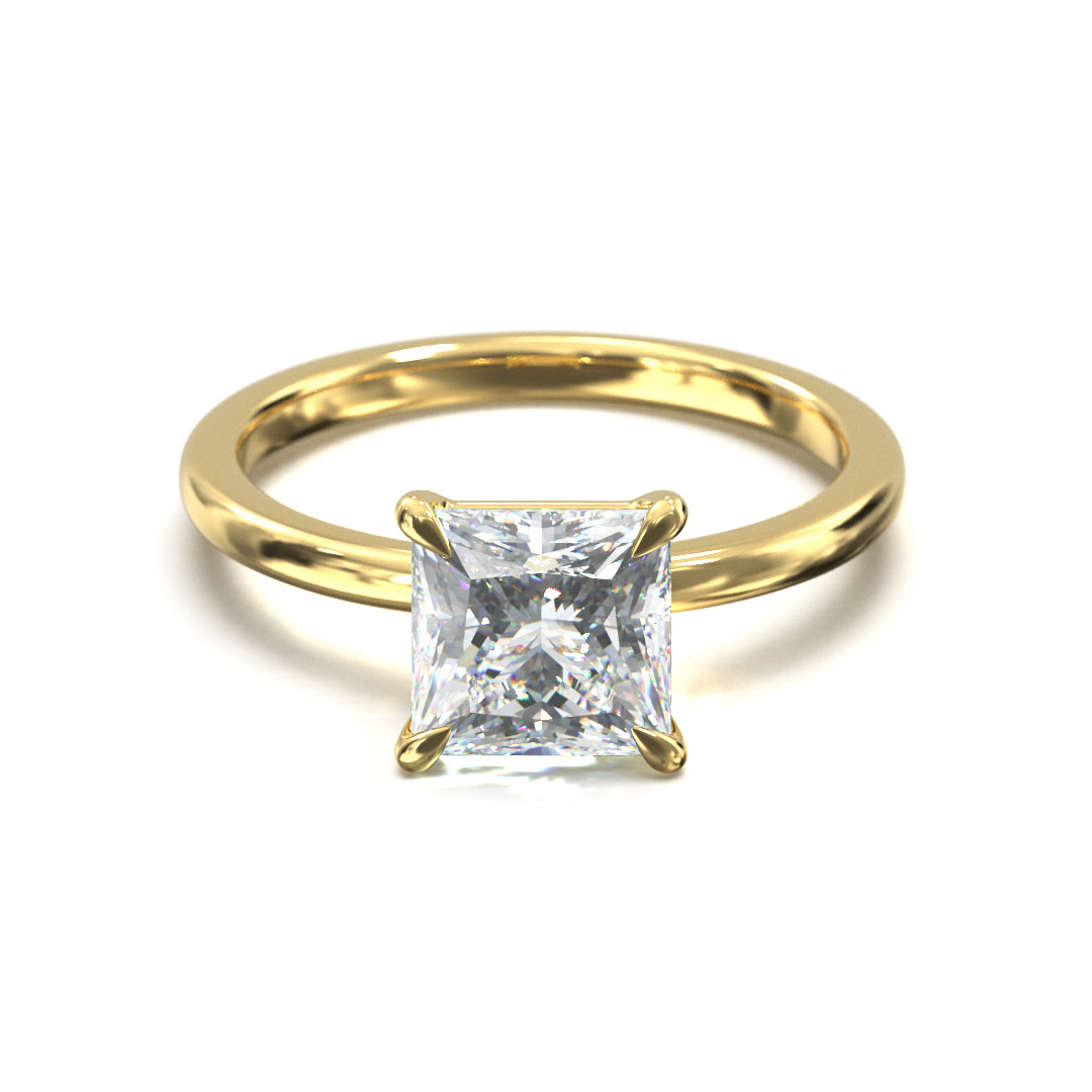 Princess Cut Classic Engagement Ring